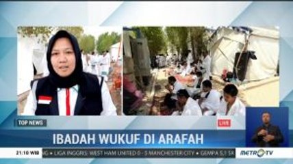 Jemaah Haji Indonesia Selesai Laksanakan Wukuf