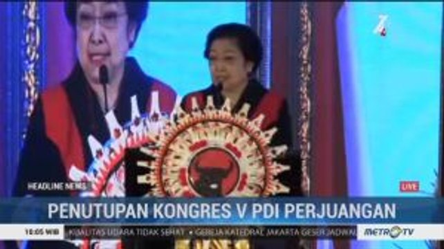 Hari Ini, Megawati Lantik Pengurus Baru DPP PDIP