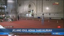 Persiapan Masjid Istiqlal Sambut Hari Raya Iduladha 1440 H Hampir Rampung