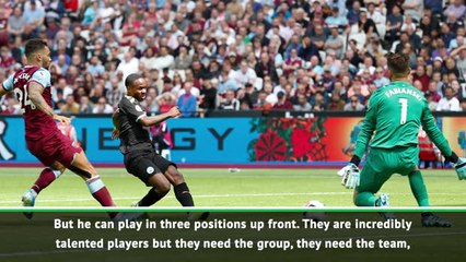 Playing as a striker will be 'incredible' for Sterling - Guardiola