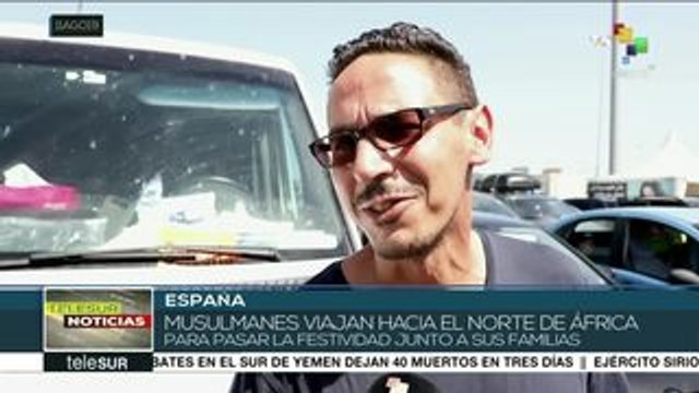 Musulmanes viajan desde Europa al norte de África por las vacaciones