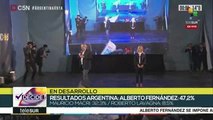 Alberto Fernández: agradezco a los argentinos que nos dieron el voto