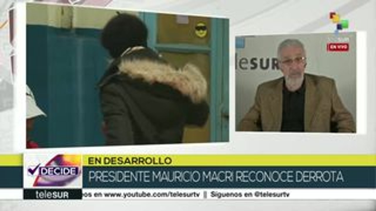 Atilio Borón: Gobierno argentino ha sufrido una derrota significativa