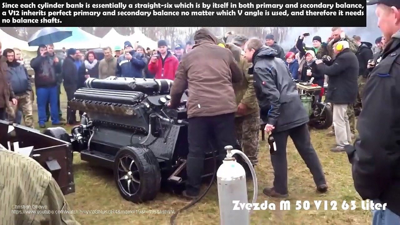 Crazy Cold Start V12 ENGINES and Sound l V12 ENGINES Edition 2