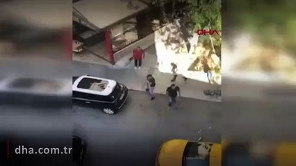 Sokak ortasındaki dehşetin görüntüleri ortaya çıktı
