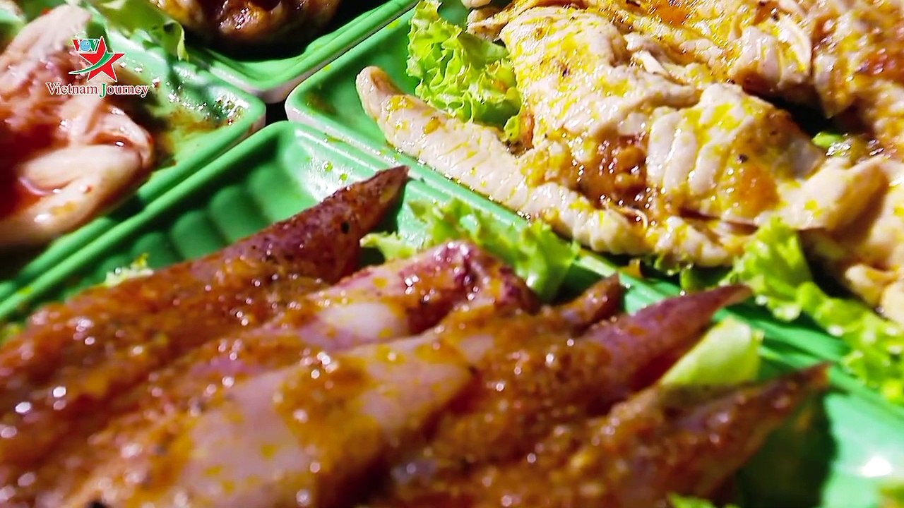 Món nướng ngon trên phố Trần Quý Cáp có gì đặc biệt?