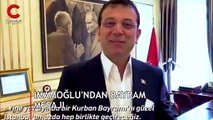 İmamoğlu'ndan bayram mesajı