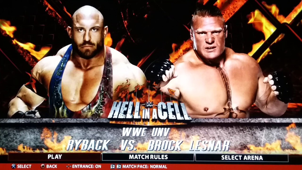 brock lesnar vs ryback #wwe #prowrestling #wrestling