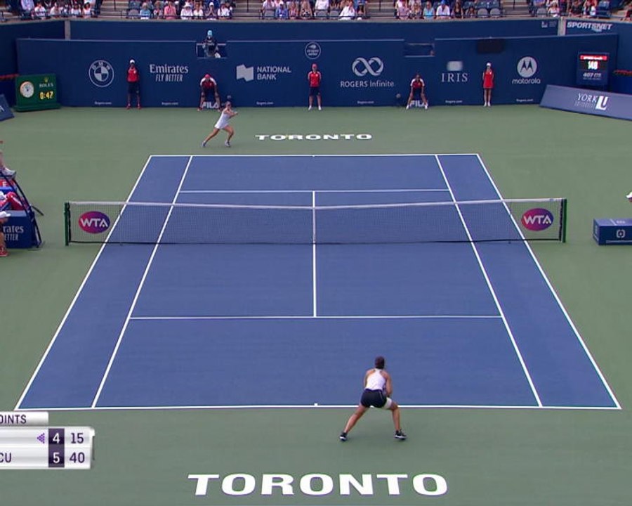 WTA : Toronto - Andreescu en finale !