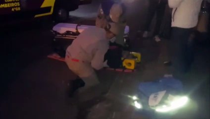 Idosa é atropelada por carro no Bairro Neva