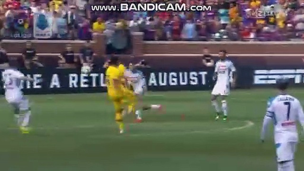 Napoli - Barcelona 0-1 GOAL SUAREZ 10-08-2019