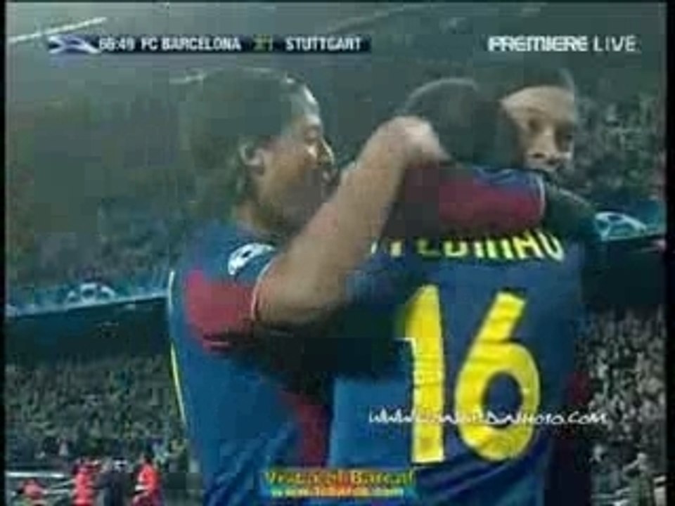 RONALDINHO VS STUTTGART