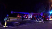 incendie d'un hangar de véhicules - Warcoing - août 2019