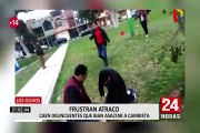 Los Olivos: intervienen a banda criminal antes de asaltar a cambista