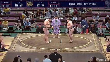 Naya vs Koba - Natsu 2019, Makushita - Day 3