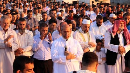 Gazze'de Kurban Bayramı coşkusu