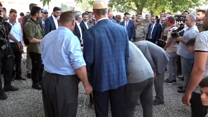 Bakan Soylu Sınırda Bayram Namazı Kıldı