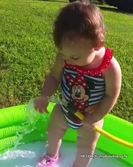 Funniest Babies Playing Water - Funny Cute Baby Videos