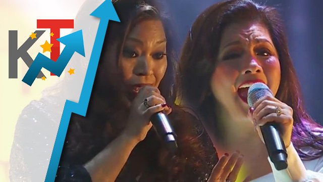 Regine Velasquez and Josephine Banig Roberto perform a duet on ASAP Natin 'To