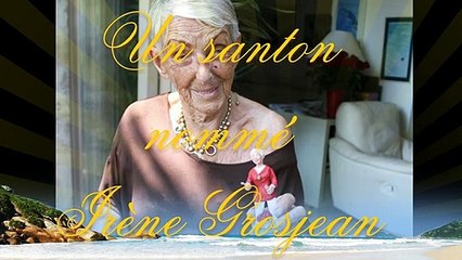 Un santon nommé Irène Grosjean signé Fabienne Pardi...