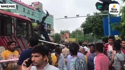 ચાલુ રિક્ષા પર ઝાડ પડતા ચાલકનું ઘટનાસ્થળે જ મોત, બે ઇજાગ્રસ્ત