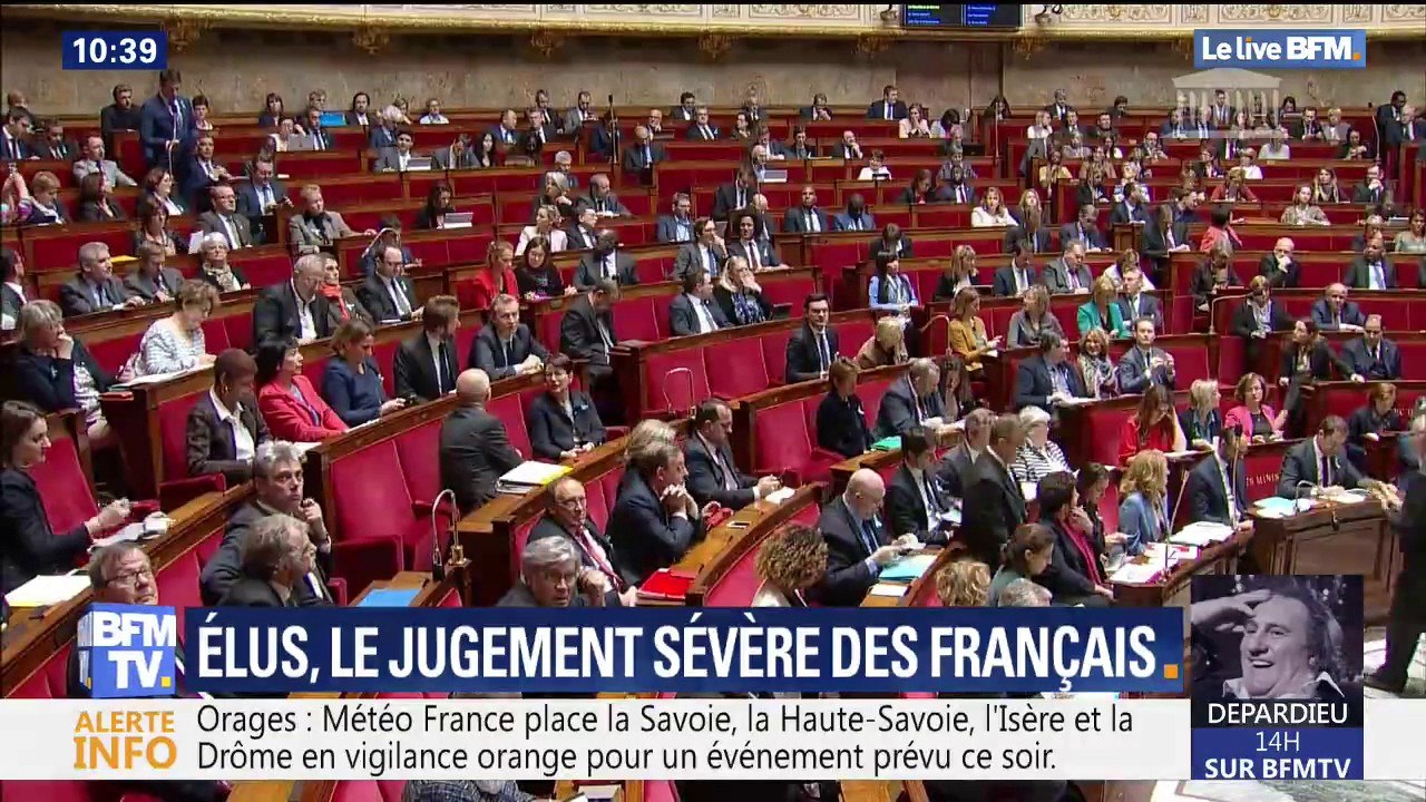 Seuls 38% des Français ont une bonne opinion de leurs élus, selon un sondage