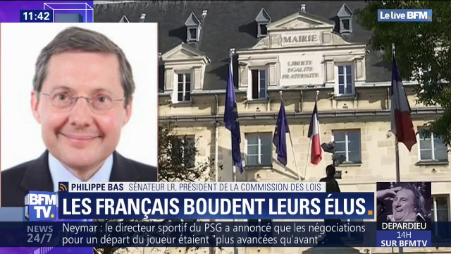 Maires agressés: pour Philippe Bas (LR), cette aggravation de la situation n'est pas tolérable