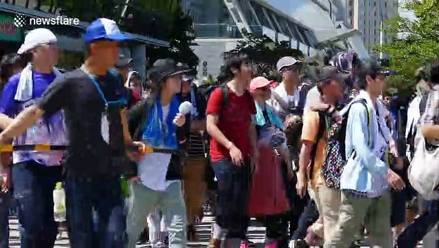 Check out the wacky cosplay outfits at huge Tokyo comic convention