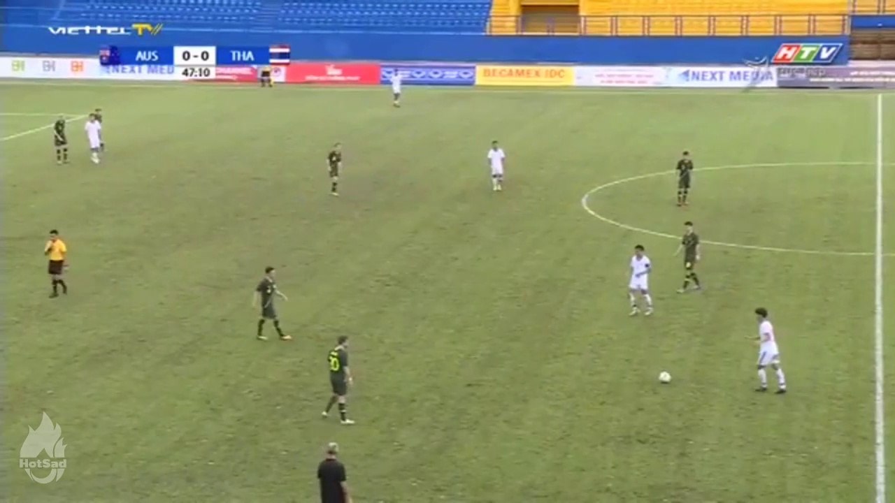 Australia vs Thailand : AFF U18 Championship 2019  (ครึ่งหลัง) ออสเตรเลีย vs ไทย 11/8/2019