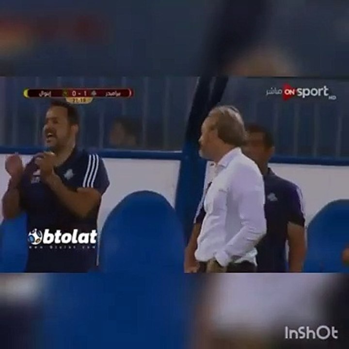 Le but d'Eric Traoré  avec Pyramids Fc