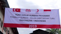 Türk Kızılaydan kurban bağışı
