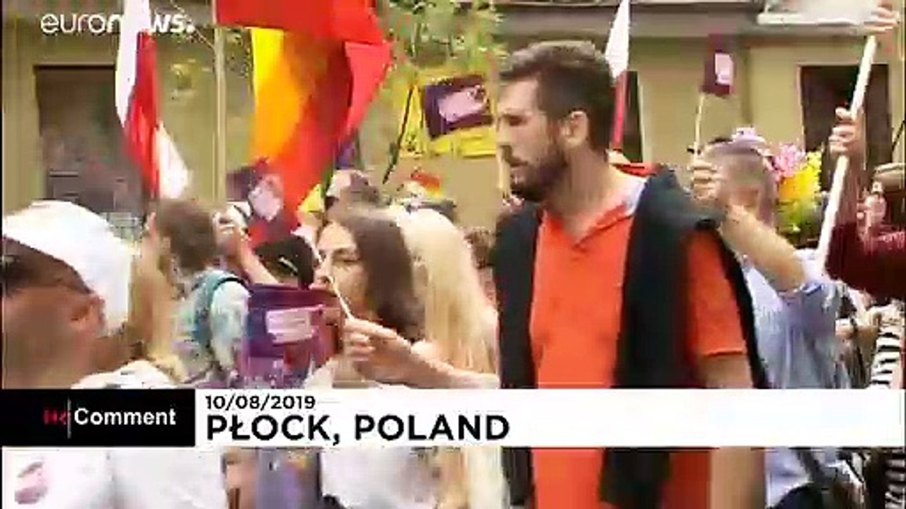 Békés melegfelvonulás sok rendőrrel Płockban