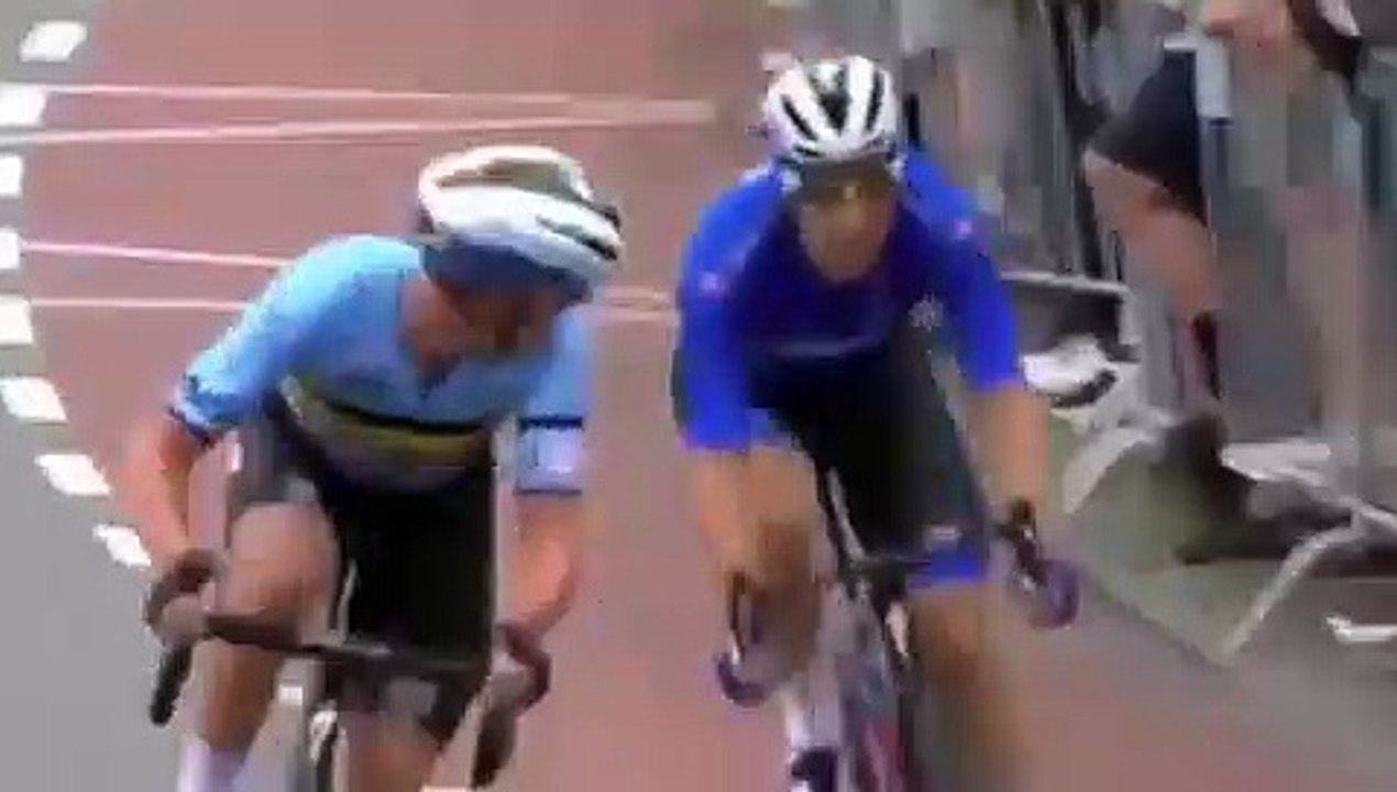 Cycling - Elia Viviani European Champion, Lampaert 2nd, Ackermann 3rd