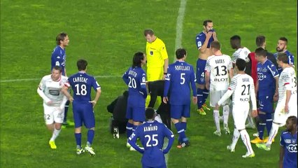 13/12/14 : SCB-SRFC : carton rouge Diagne (26')