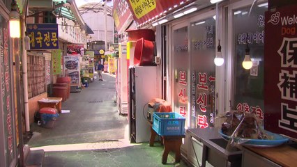 보신탕 가게 앞 '한산'...달라진 말복 풍경 / YTN