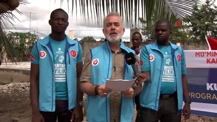 TDV, Abidjan'da Prof. Dr. Ali Erbaş'ın Kurbanını Kesti