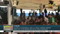 Barco humanitario Open Arms rescata a 39 migrantes