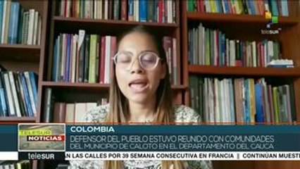 Colombia: Pueblos indígenas repudian crisis humanitaria
