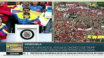 Venezuela: Maduro denuncia ataque económico de Trump