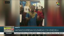 Haití: Ciudadanos expresan apoyo a Venezuela