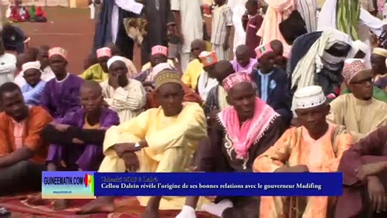 Tabaski 2019 à Labé : Cellou Dalein révèle l’origine de ses bonnes relations avec le gouverneur Madifing  Diané