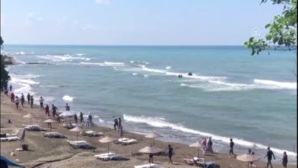 Ordu'da bir kişi denizde boğuldu