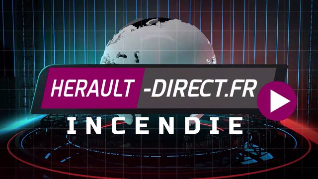 Incendie à Beziers à proximité de la cathédrale