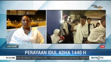 Jutaan Haji Bermalam di Muzdalifah