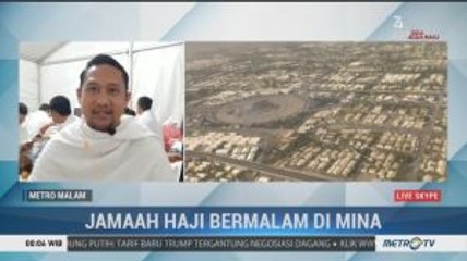 Hujan Turun, Padang Arafah Lebih Sejuk Saat Puncak Haji