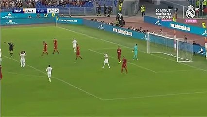 Marcelo Goal - Roma 0 - 1 Real Madrid (Full Replay)