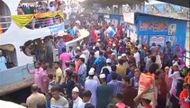 شاهد: نزوح جماعي من عاصمة بنغلادش للاحتفال بعيد الأضحى مع الأهل