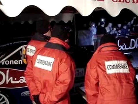 Monte Carlo 2008 depart Hirvonen ES1