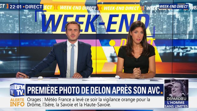 Photo d'Alain Delon: Cet homme est toujours là et toujours vivant, laissons-lui le temps de se remettre