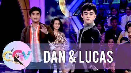 Dan and Lucas flaunt their ballet skills | GGV